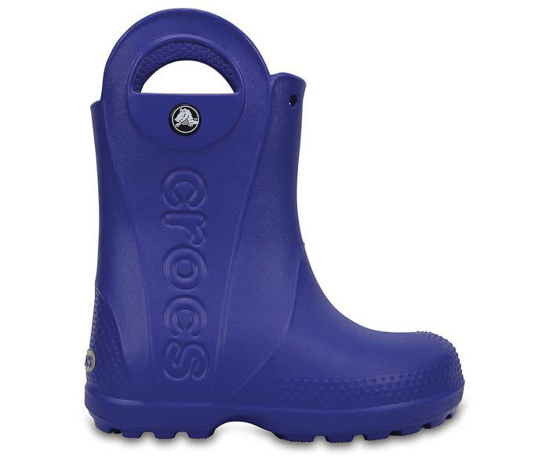CROCS handle rain boot kids 12803 cerulean blue