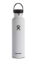 HYDRO FLASK 24 oz STANDARD MOUTH WITH FLEX CAP ml white