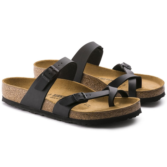 Picture of BIRKENSTOCK natikači 71791 MAYARI - regular - black