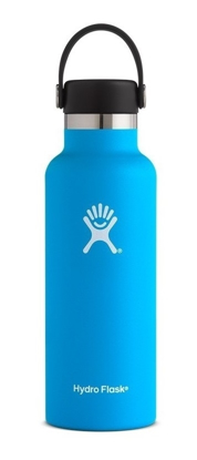 Picture of HYDRO FLASK 18 oz STANDARD MOUTH WITH FLEX CAP S18SX415 532 ml pacific