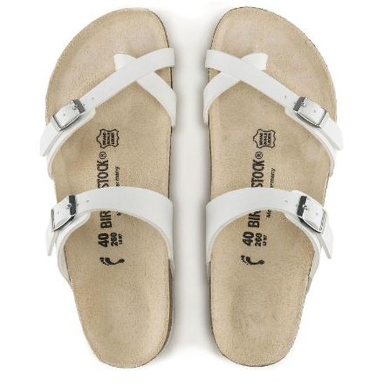 BIRKENSTOCK natikači 0071051 MAYARI - regular - white