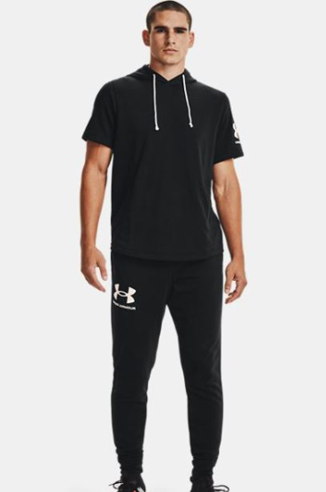 Picture of UNDER ARMOUR m hlače 1361642-001 RIVAL TERRY JOGGERS