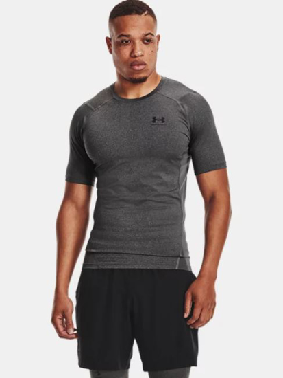 Picture of UNDER ARMOUR m majica 1361518-090 HEATGEAR SHORT SLEEVE