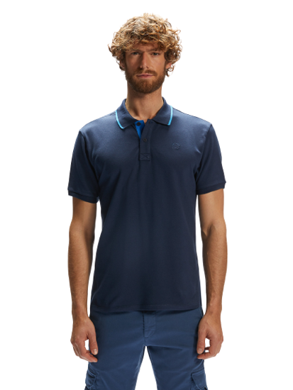 Picture of NORTH SAILS m polo majica 692313 0802 PIQUÉ POLO SHIRT navy blue