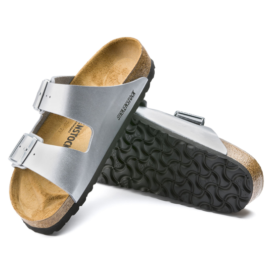 Picture of BIRKENSTOCK natikači 1012283 ARIZONA - narrow - silver