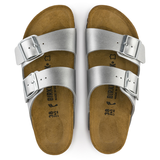 Picture of BIRKENSTOCK natikači 1012283 ARIZONA - narrow - silver