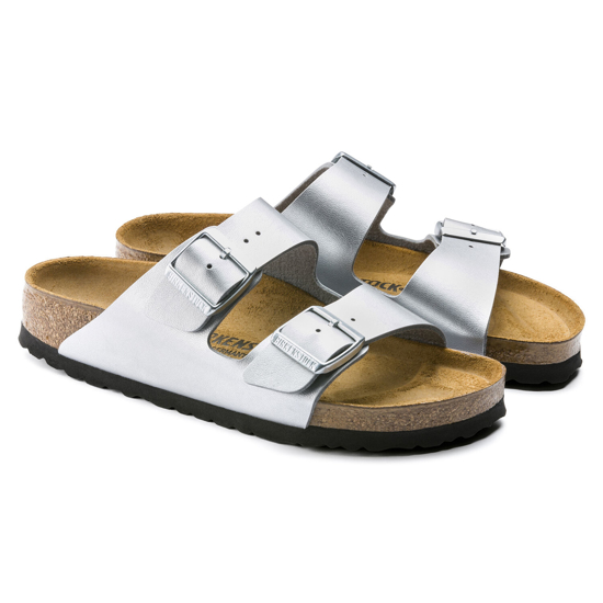 Picture of BIRKENSTOCK natikači 1012283 ARIZONA - narrow - silver