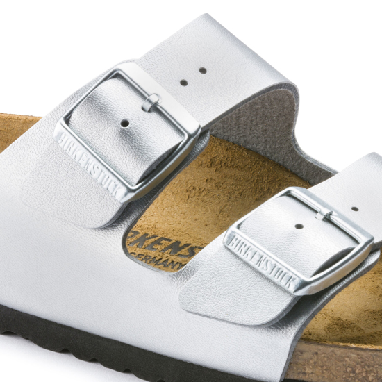 Picture of BIRKENSTOCK natikači 1012283 ARIZONA - narrow - silver