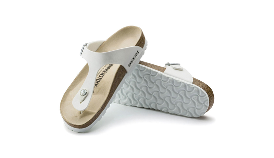 Picture of BIRKENSTOCK natikači 43731 GIZEH - regular - white