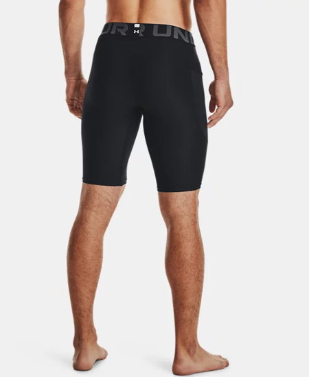 Picture of UNDER ARMOUR m hlače 1361602-001 HEATGEAR POCKET LONG SHORTS
