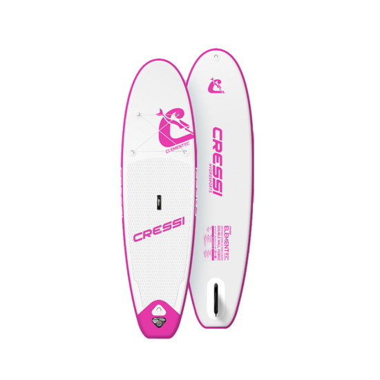 Picture of CRESSI sup set NA000934 ELEMENT ALL ROUND 9'2'' white pink