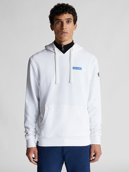 Picture of NORTH SAILS m kapucar 691628 0101 GO BEYOND SWEATSHIRT white