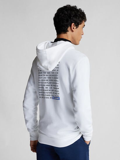 Picture of NORTH SAILS m kapucar 691628 0101 GO BEYOND SWEATSHIRT white