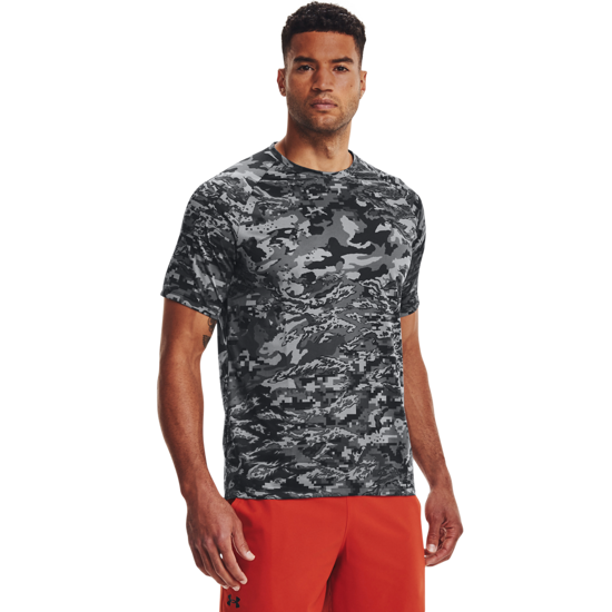 Picture of UNDER ARMOUR m majica 1366477-001 TECH 2.0 CAMO SHORT SLEEVE