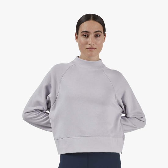 Picture of ON ž pulover 253.00338 CREW NECK lilac
