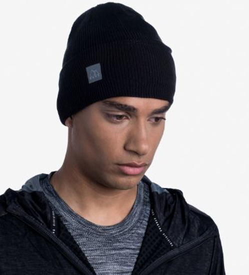 BUFF kapa 126483.999.10 KNITTED HAT BLACK