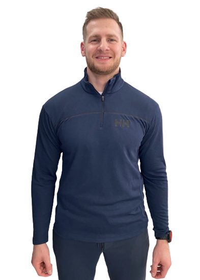 Picture of HELLY HANSEN m puli 30208 597 HP QUICK-DRY 1/2 ZIP PULLOVER