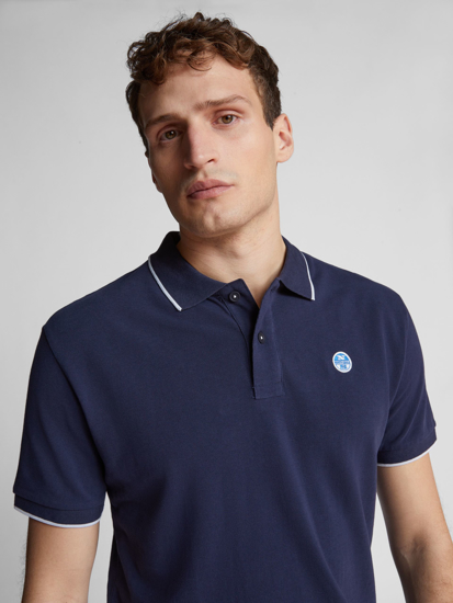 Picture of NORTH SAILS m polo majica 692353 0802 PRINTED POLO SHIRT