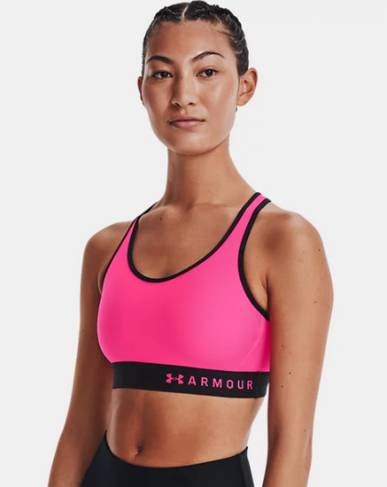 Picture of UNDER ARMOUR ž trening top 1307196-695 MID SPORTS BRA
