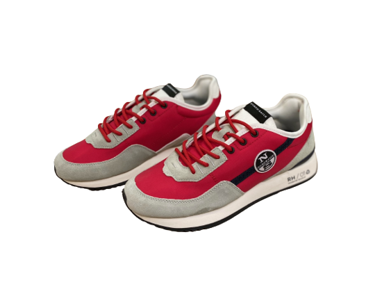 Picture of NORTH SAILS m copati RH-01 JET 066 HORIZON JET SNEAKERS red grey
