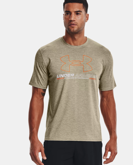 Picture of UNDER ARMOUR m majica 1370367-037 TRAINING VENT GRAPHIC SHORT SLEEVE