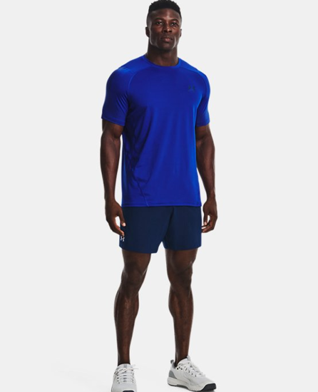 Picture of UNDER ARMOUR m majica 1370323-400 HEATGEAR FITTED SHORT SLEEVE