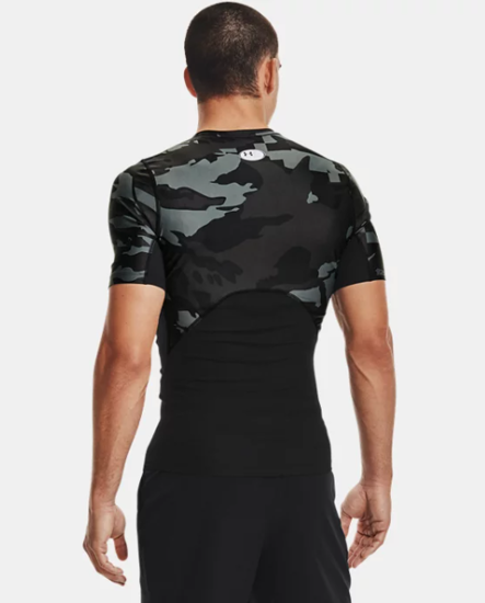 Picture of UNDER ARMOUR m majica 1361514-001 ISO-CHILL COMPRESSION PRINTED SHORT SLEEVE