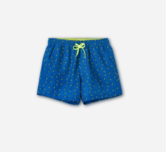 Picture of NORTH SAILS m kopalne hlače 673508 C054 RECYCLED POLYESTER SWIM SHORTS blue yellow