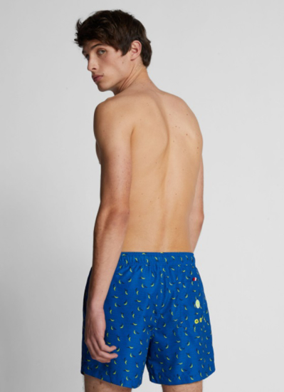 Picture of NORTH SAILS m kopalne hlače 673508 C054 RECYCLED POLYESTER SWIM SHORTS blue yellow