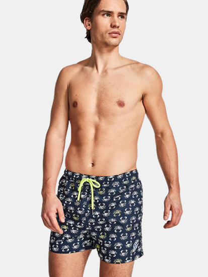 Picture of NORTH SAILS m kopalne hlače 673456 C027 ALLOVER VOLLEY SWIM SHORTS navy