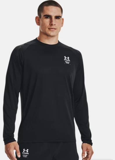 Picture of UNDER ARMOUR m majica 1370414-001 ARMOURPRINT LONG SLEEVE