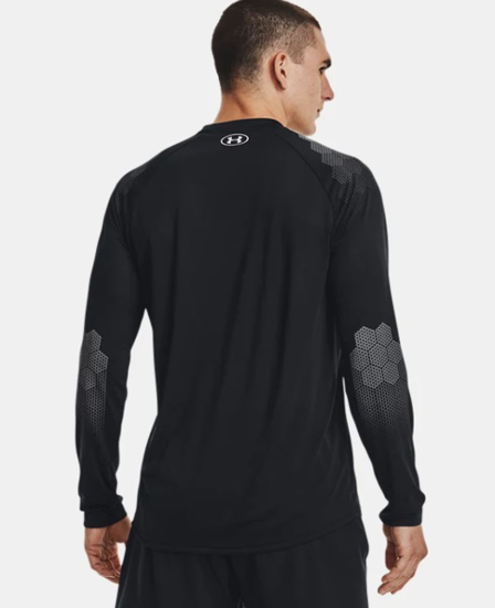 Picture of UNDER ARMOUR m majica 1370414-001 ARMOURPRINT LONG SLEEVE