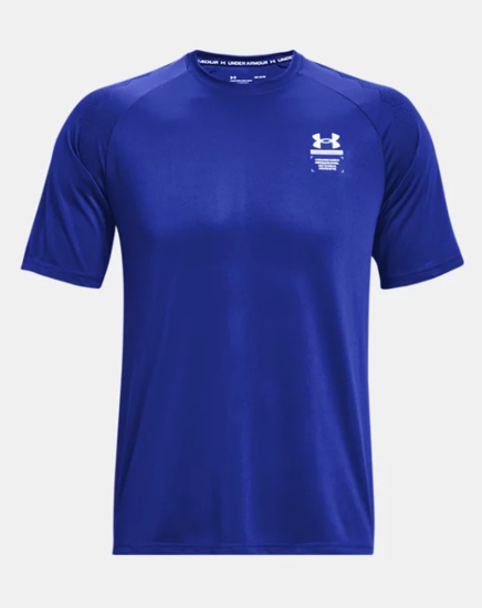Picture of UNDER ARMOUR m majica 1372607-400 ARMOURPRINT SHORT SLEEVE