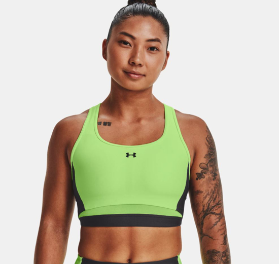 Picture of UNDER ARMOUR ž trening top 1372798-752 MID CROSSBACK LONG LINE SPORTS BRA