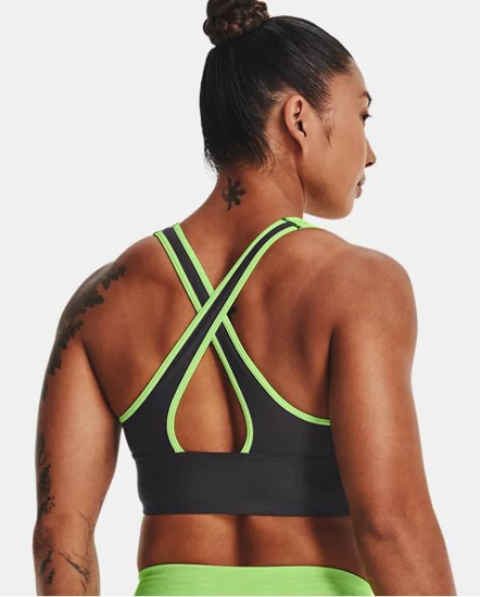 Picture of UNDER ARMOUR ž trening top 1372798-752 MID CROSSBACK LONG LINE SPORTS BRA