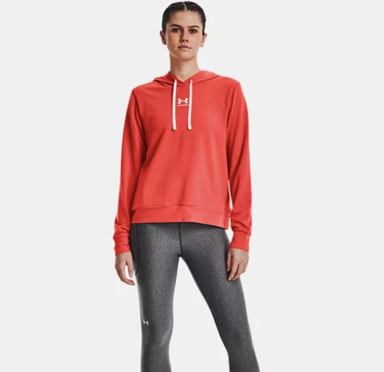Picture of UNDER ARMOUR ž kapucar 1369855-872 RIVAL TERRY HOODIE