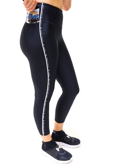 Picture of UNDER ARMOUR ž legice 1369895-001 HEATGEAR® NO-SLIP WAISTBAND ANKLE LEGGINGS