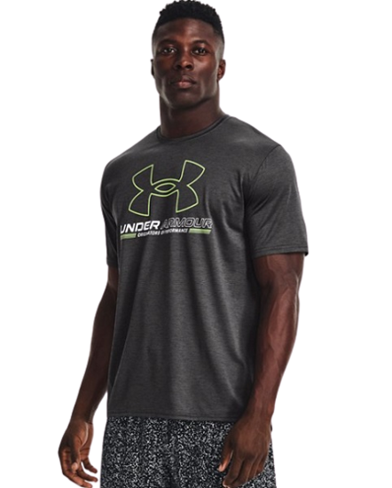 Picture of UNDER ARMOUR m majica 1370367-010 TRAINING VENT GRAPHIC SHORT SLEEVE