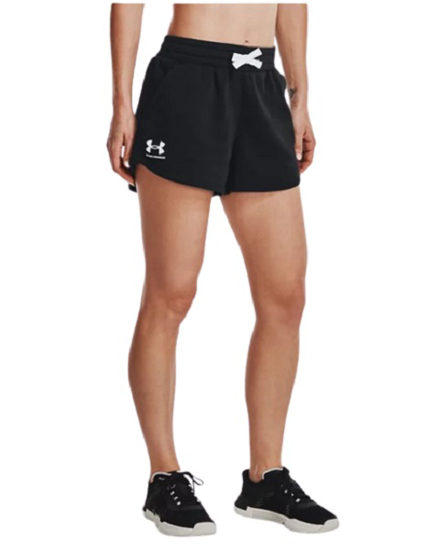 Picture of UNDER ARMOUR ž hlače 1376257-001 RIVAL FLEECE SHORTS