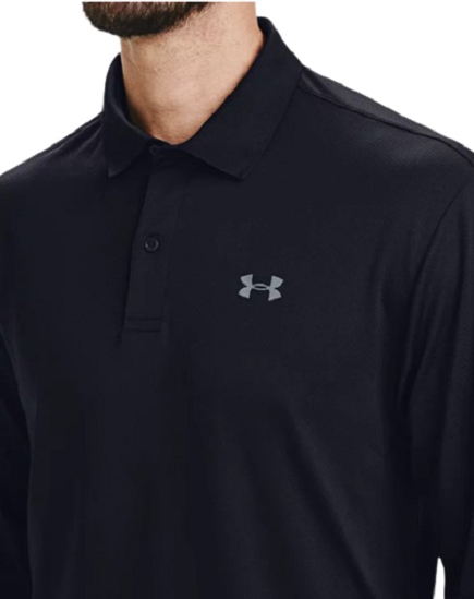 Picture of UNDER ARMOUR m golf majica 1361610-001 PERFORMANCE TEXTURED LONG SLEEVE POLO