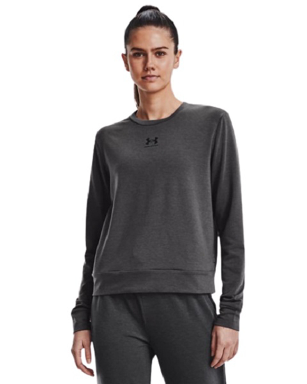 Picture of UNDER ARMOUR ž pulover 1369856 010 RIVAL TERRY CREW