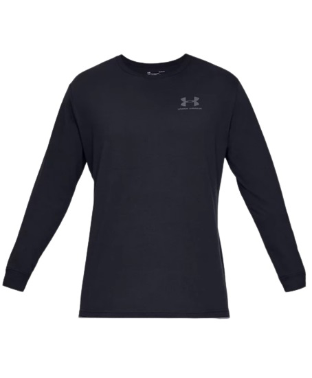 Picture of UNDER ARMOUR m majica 1329585-001 SPORTSTYLE LEFT CHEST LONG SLEEVE