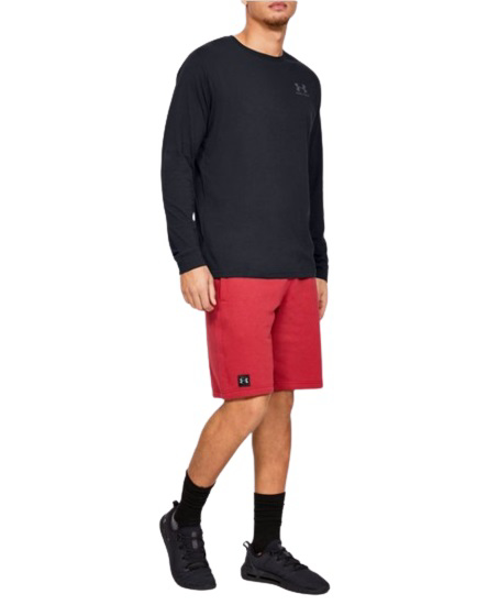 Picture of UNDER ARMOUR m majica 1329585-001 SPORTSTYLE LEFT CHEST LONG SLEEVE