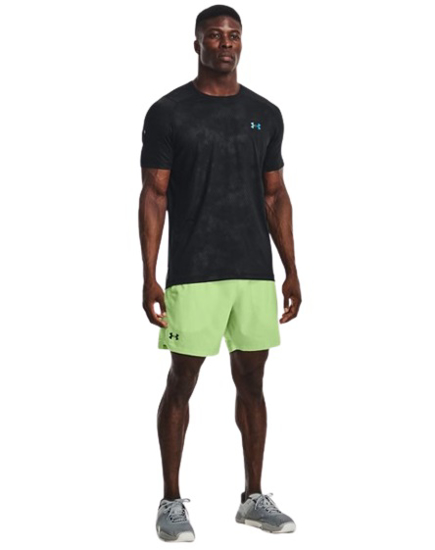 Picture of UNDER ARMOUR m majica 1373701-001 RUSH™ EMBOSS SHORT SLEEVE