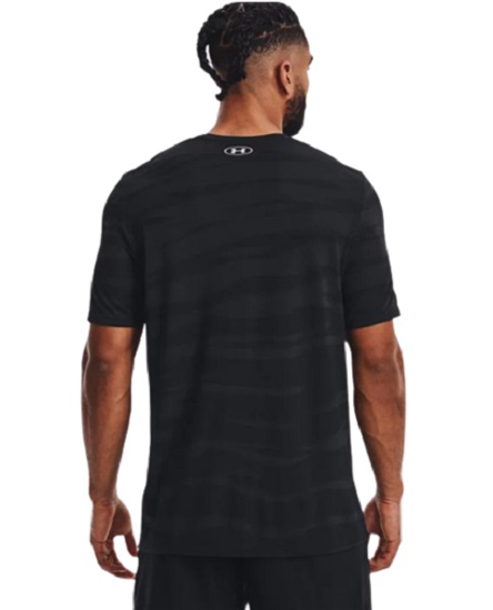 Picture of UNDER ARMOUR m majica 1373726-001 SEAMLESS WAVE SHORT SLEEVE