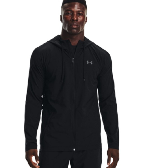 Picture of UNDER ARMOUR m jakna 1370499-001 WOVEN PERFORATED WINDBREAKER JACKET