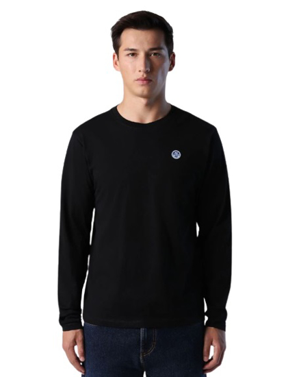 Picture of NORTH SAILS m majica 692813 0999 LONG-SLEEVED T-SHIRT black