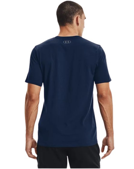 Picture of UNDER ARMOUR m majica 1326799-408 SPORTSTYLE LEFT CHEST SHORT SLEEVE SHIRT