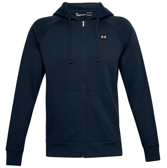 Picture of UNDER ARMOUR m jopica 1357111-408 RIVAL FLEECE FZ HOODIE