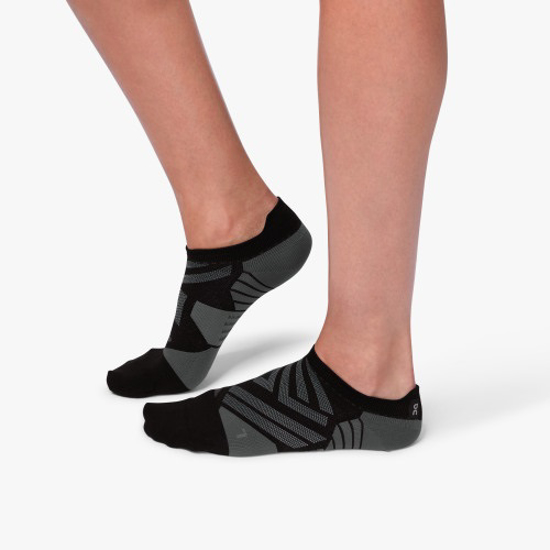 Picture of On m nogavice 344.00816 LOW SOCK black/shadow
